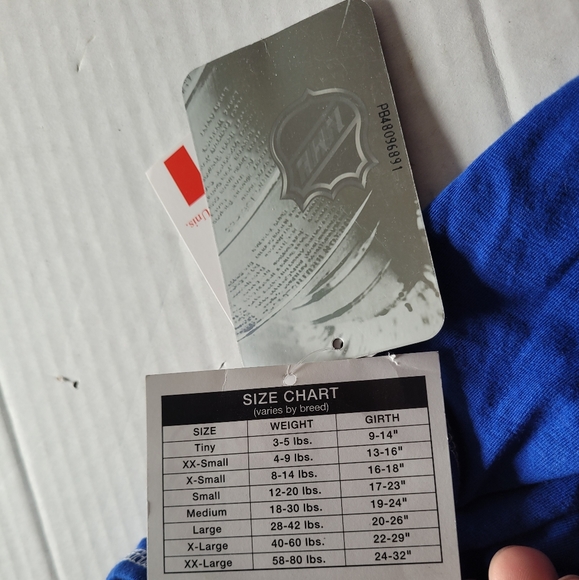 All Star Dogs NHL Vancouver Canucks Unisex Dog Cheerleader Dress Size Medium - Picture 7 of 10